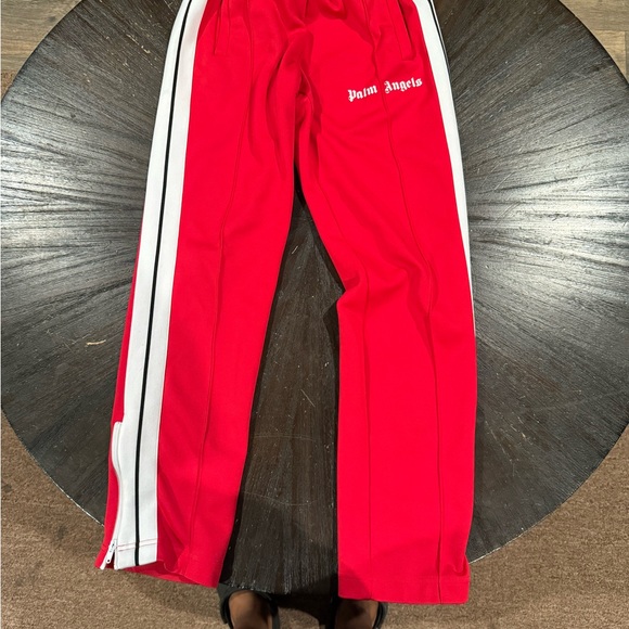 Palm Angels Red Track Pants